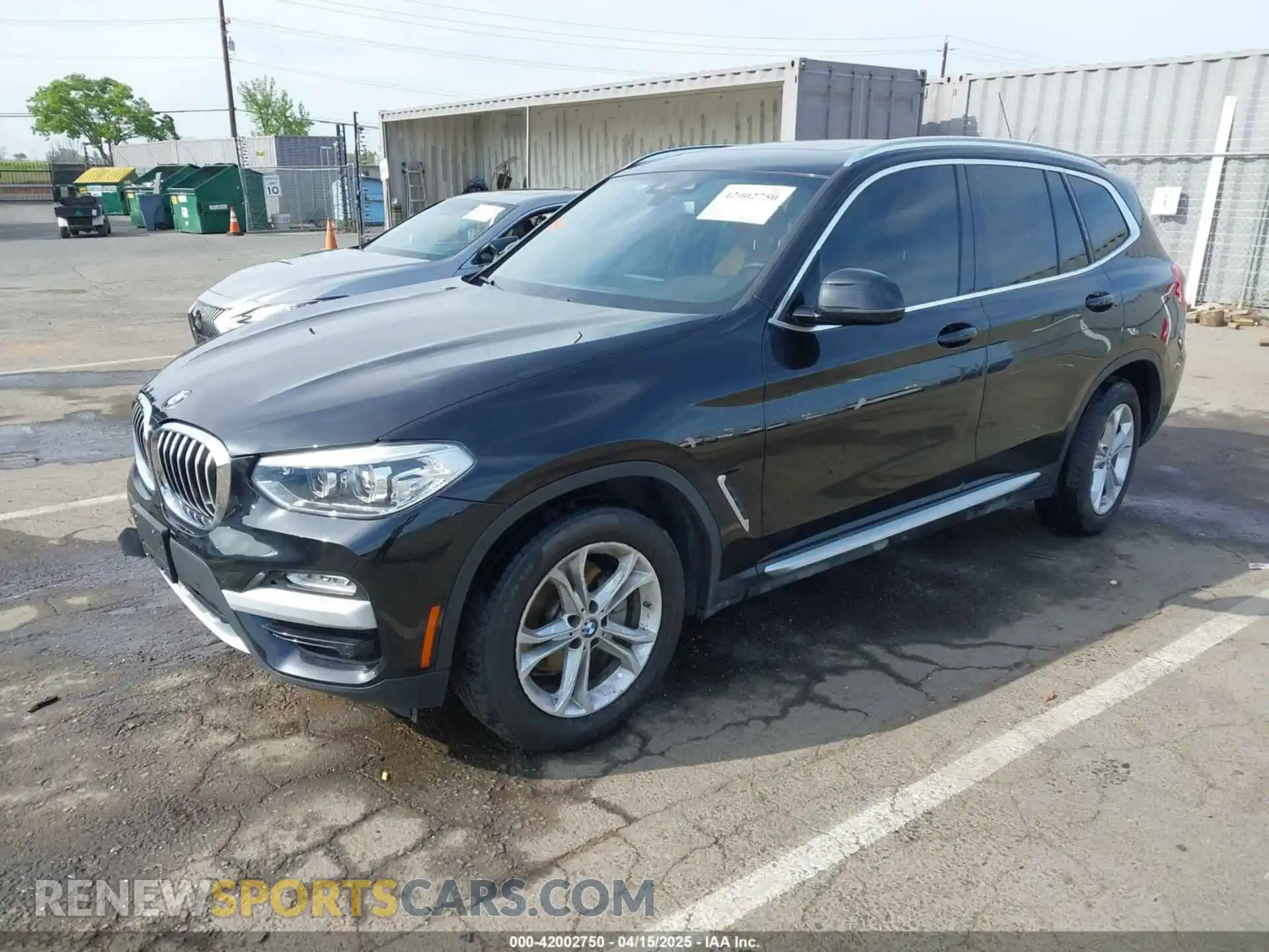 2 Photograph of a damaged car 5UXTR9C52KLR11316 BMW X3 2019