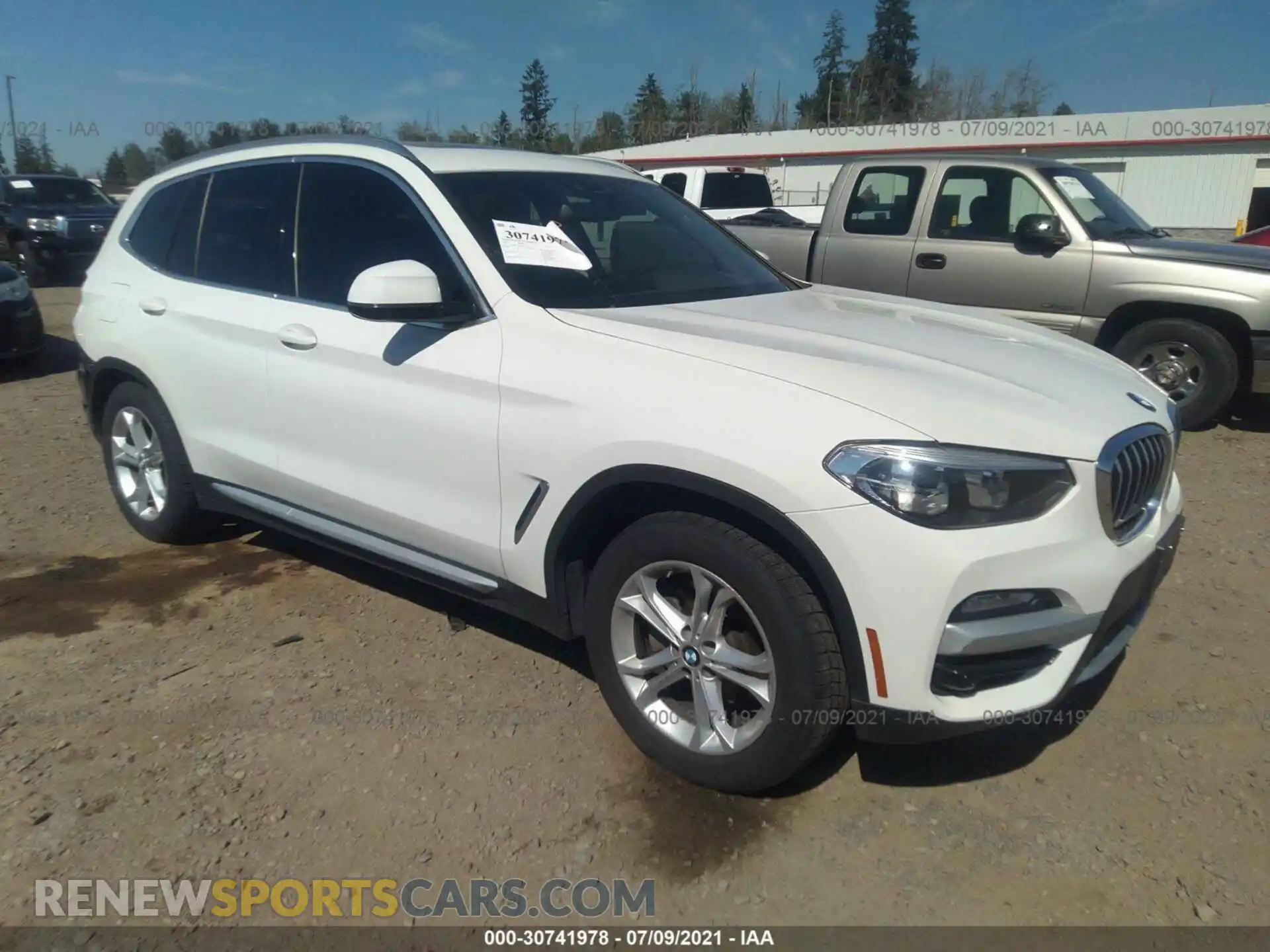 1 Photograph of a damaged car 5UXTR9C53KLD90352 BMW X3 2019