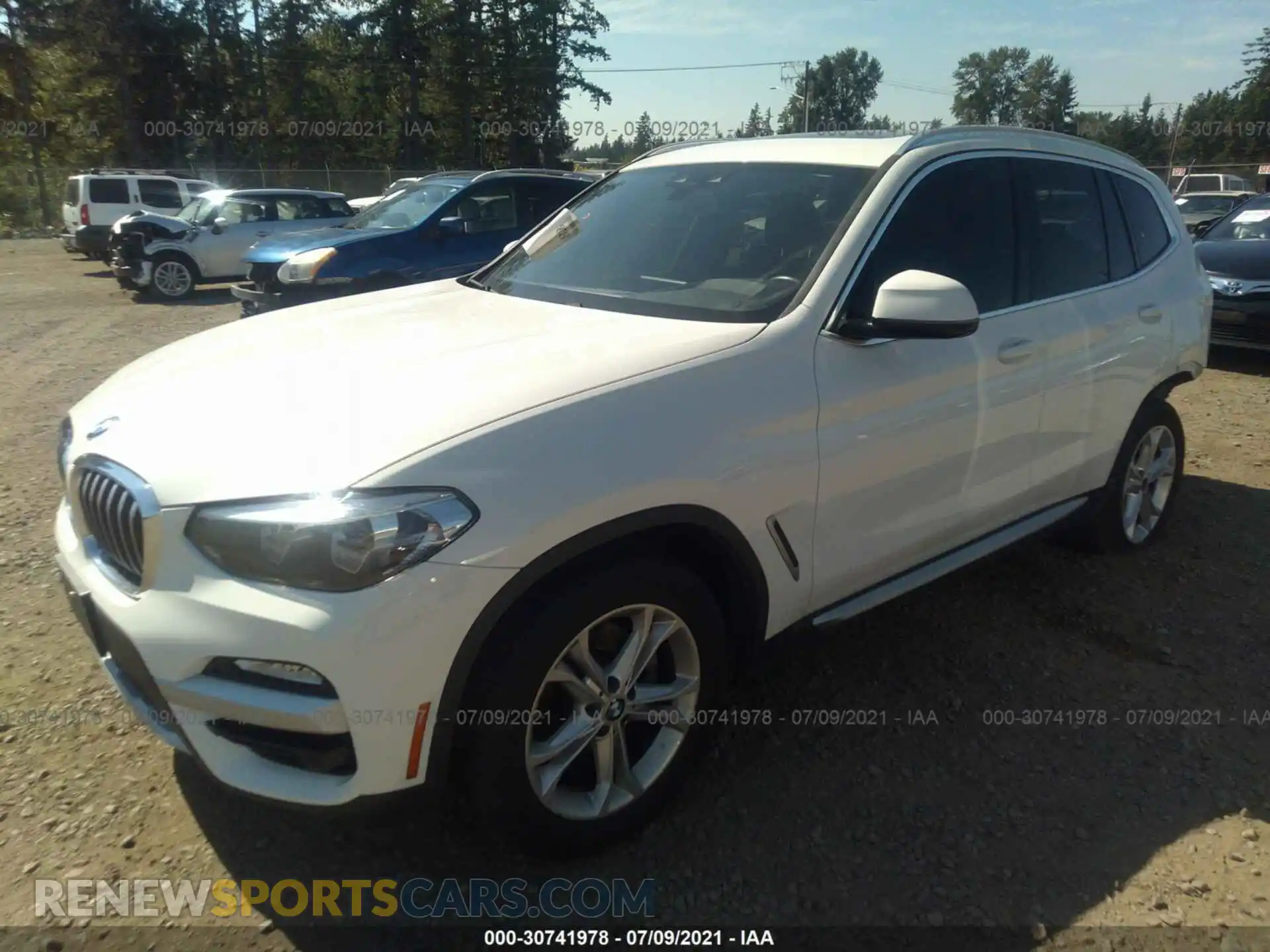 2 Photograph of a damaged car 5UXTR9C53KLD90352 BMW X3 2019