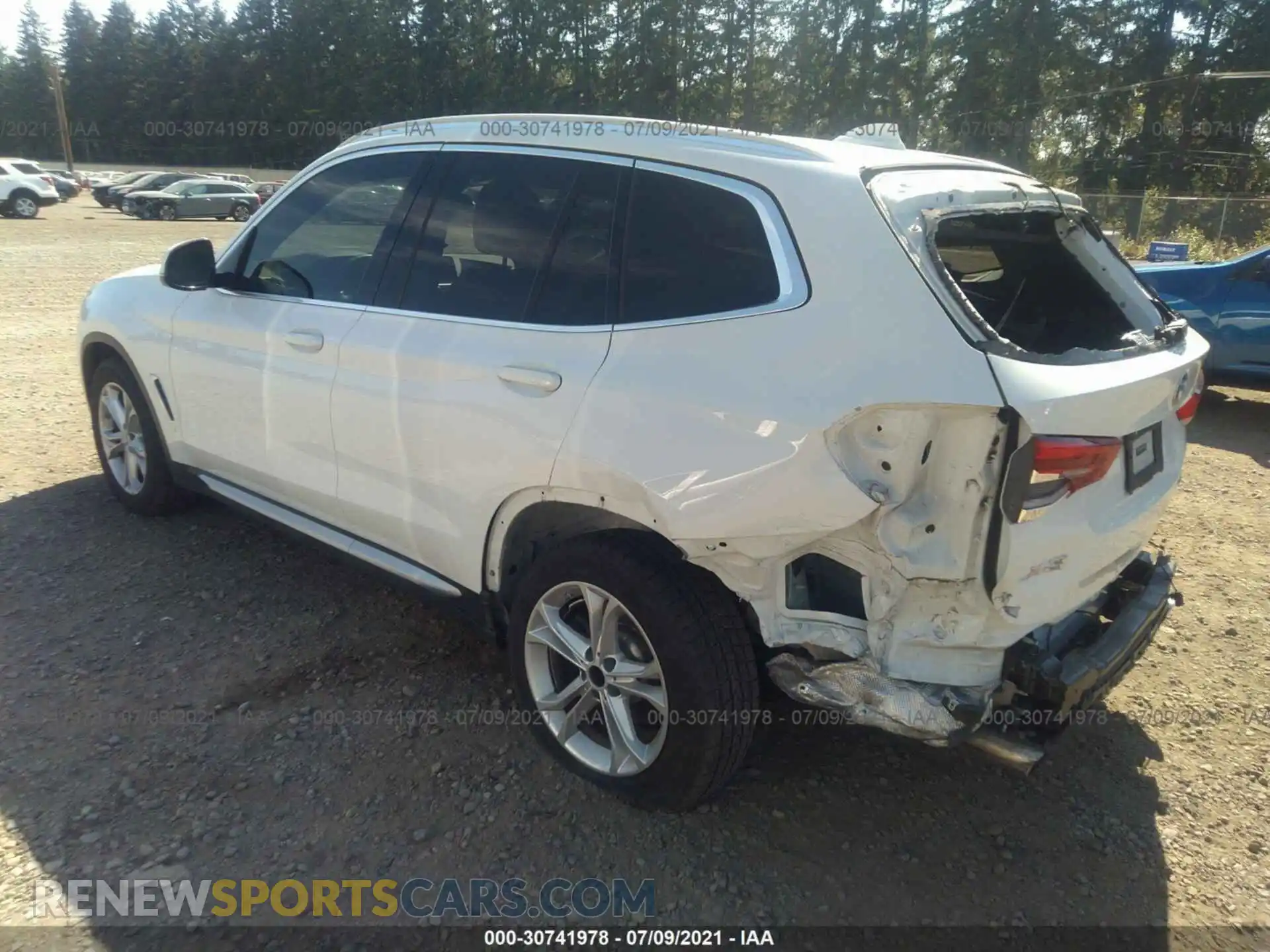 3 Photograph of a damaged car 5UXTR9C53KLD90352 BMW X3 2019
