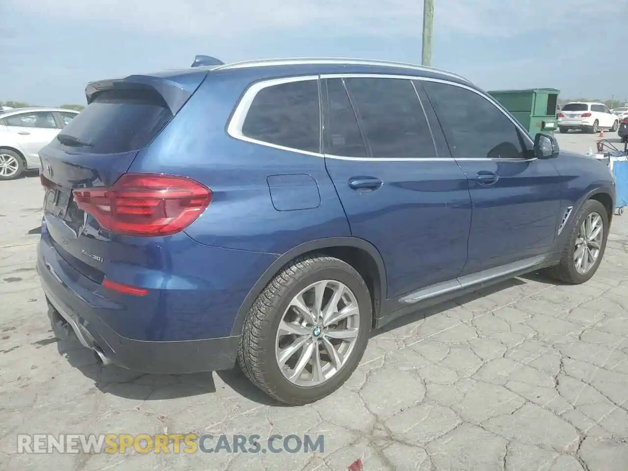 3 Photograph of a damaged car 5UXTR9C53KLD93820 BMW X3 2019