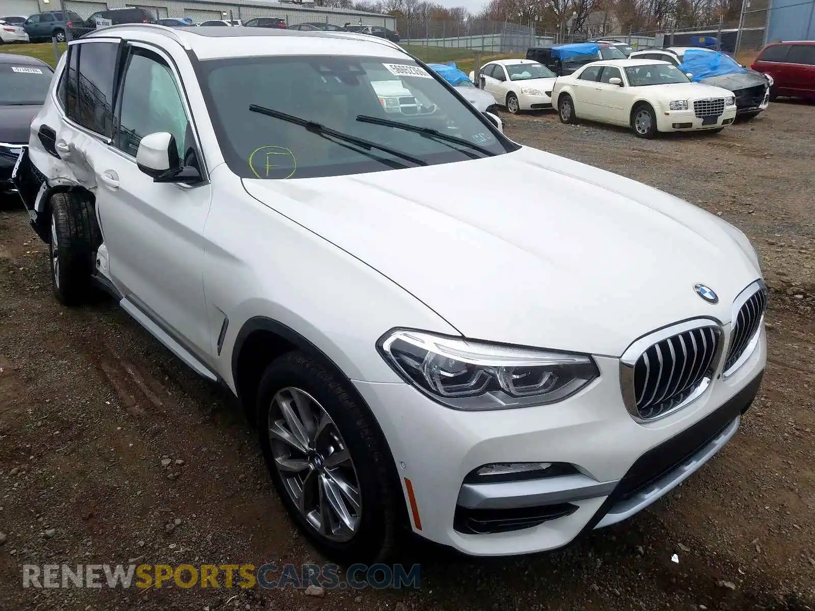 1 Photograph of a damaged car 5UXTR9C53KLD96846 BMW X3 2019