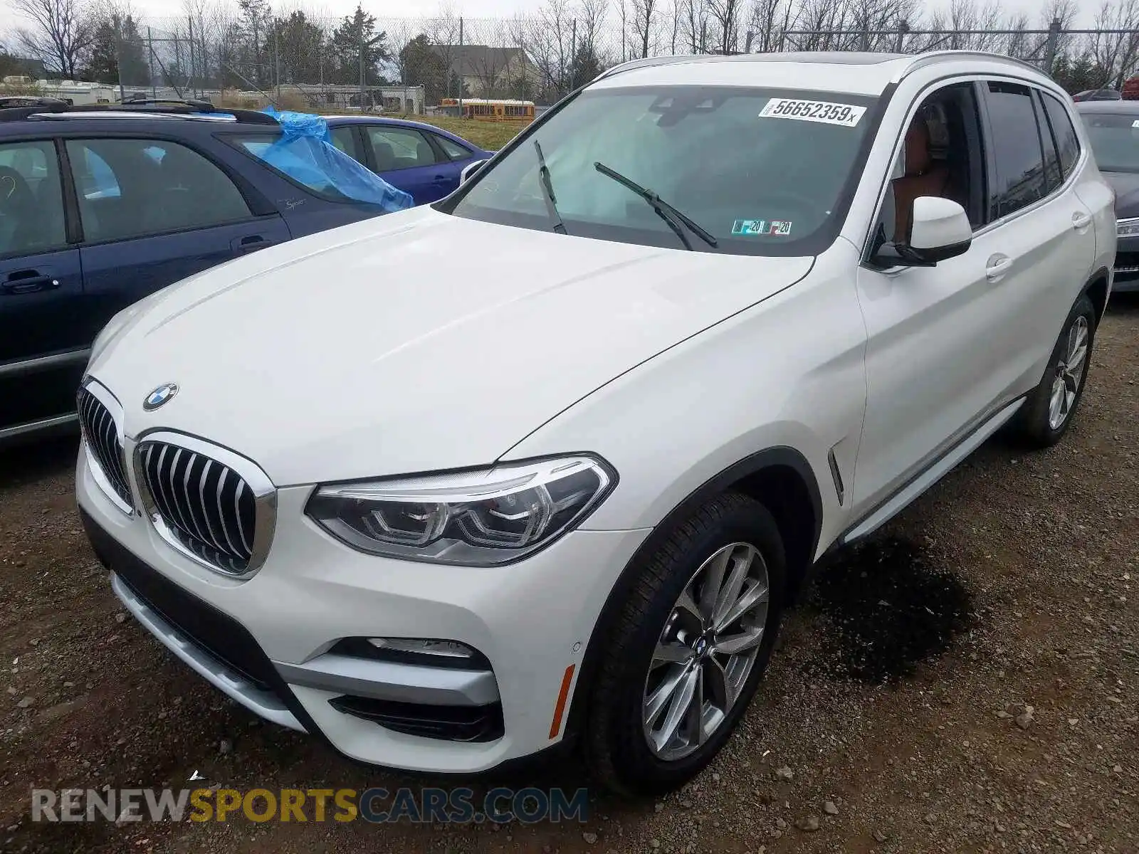 2 Photograph of a damaged car 5UXTR9C53KLD96846 BMW X3 2019