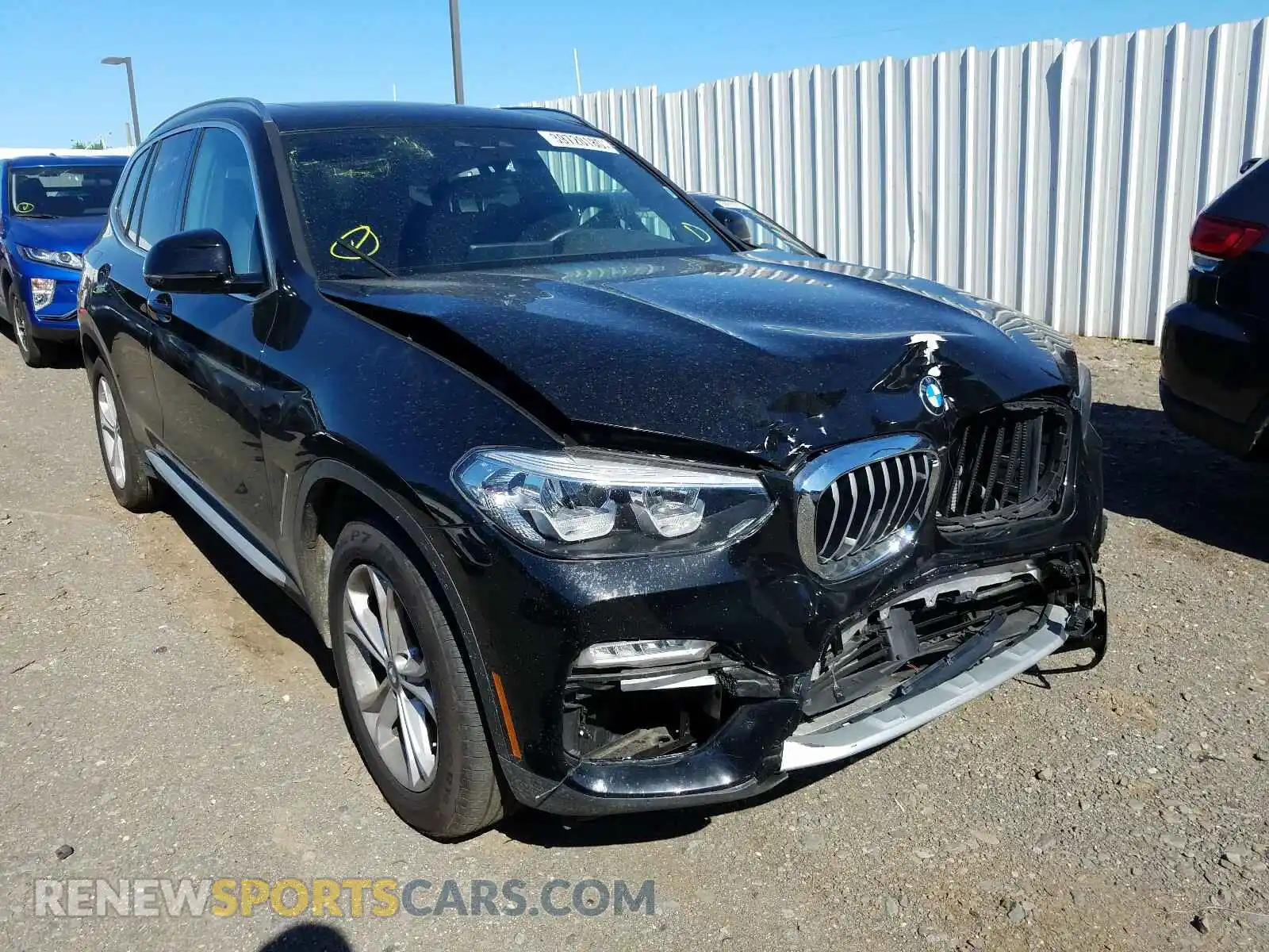 1 Photograph of a damaged car 5UXTR9C53KLE18263 BMW X3 2019