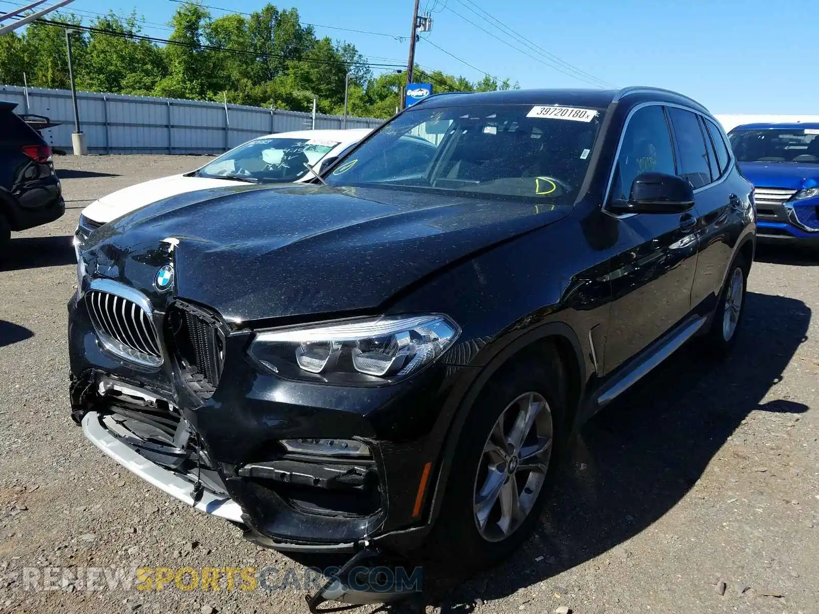 2 Photograph of a damaged car 5UXTR9C53KLE18263 BMW X3 2019
