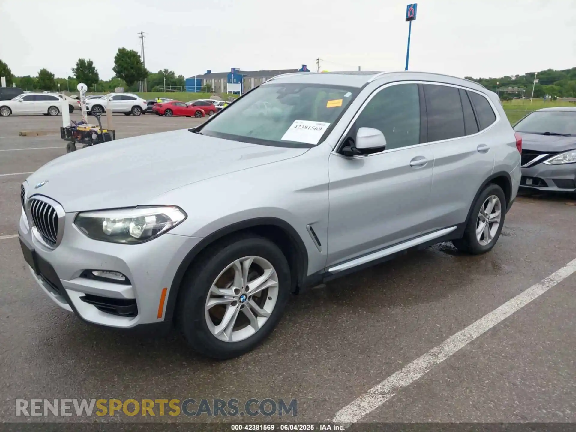 2 Photograph of a damaged car 5UXTR9C53KLE19459 BMW X3 2019