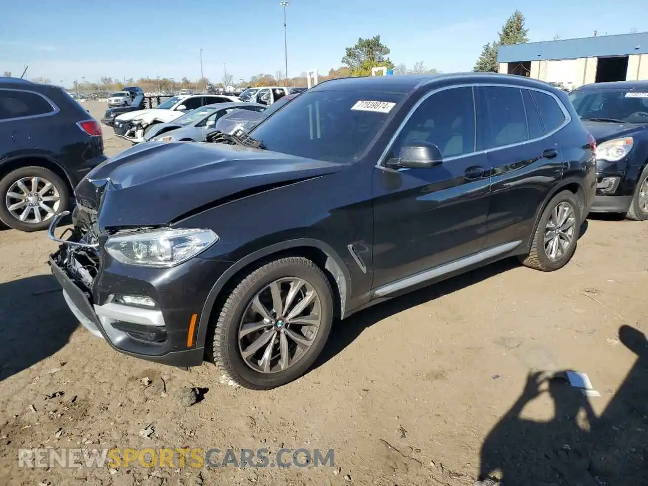 1 Photograph of a damaged car 5UXTR9C53KLP76542 BMW X3 2019