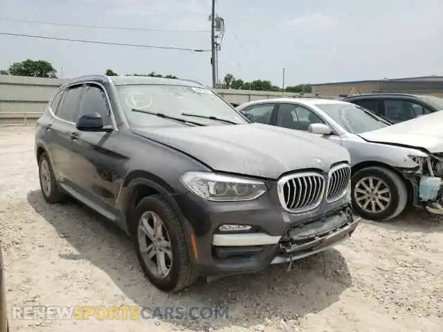 1 Photograph of a damaged car 5UXTR9C53KLP77951 BMW X3 2019