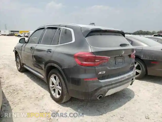 3 Photograph of a damaged car 5UXTR9C53KLP77951 BMW X3 2019