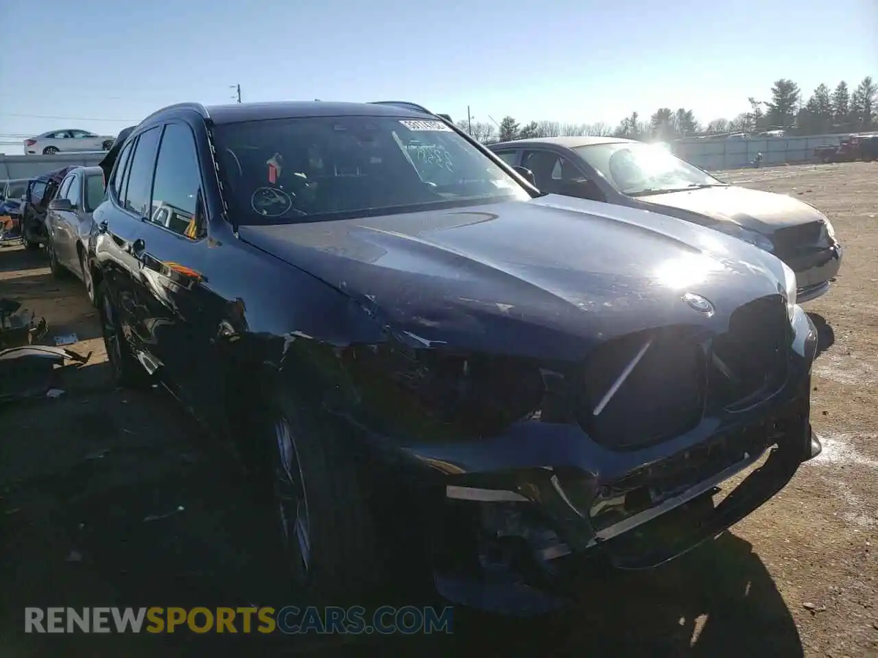 1 Photograph of a damaged car 5UXTR9C53KLP83491 BMW X3 2019