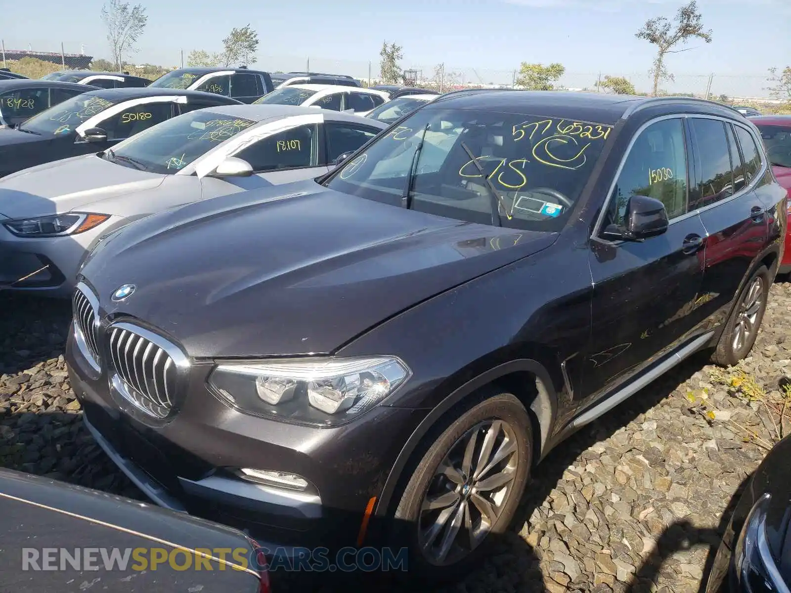2 Photograph of a damaged car 5UXTR9C53KLP86651 BMW X3 2019