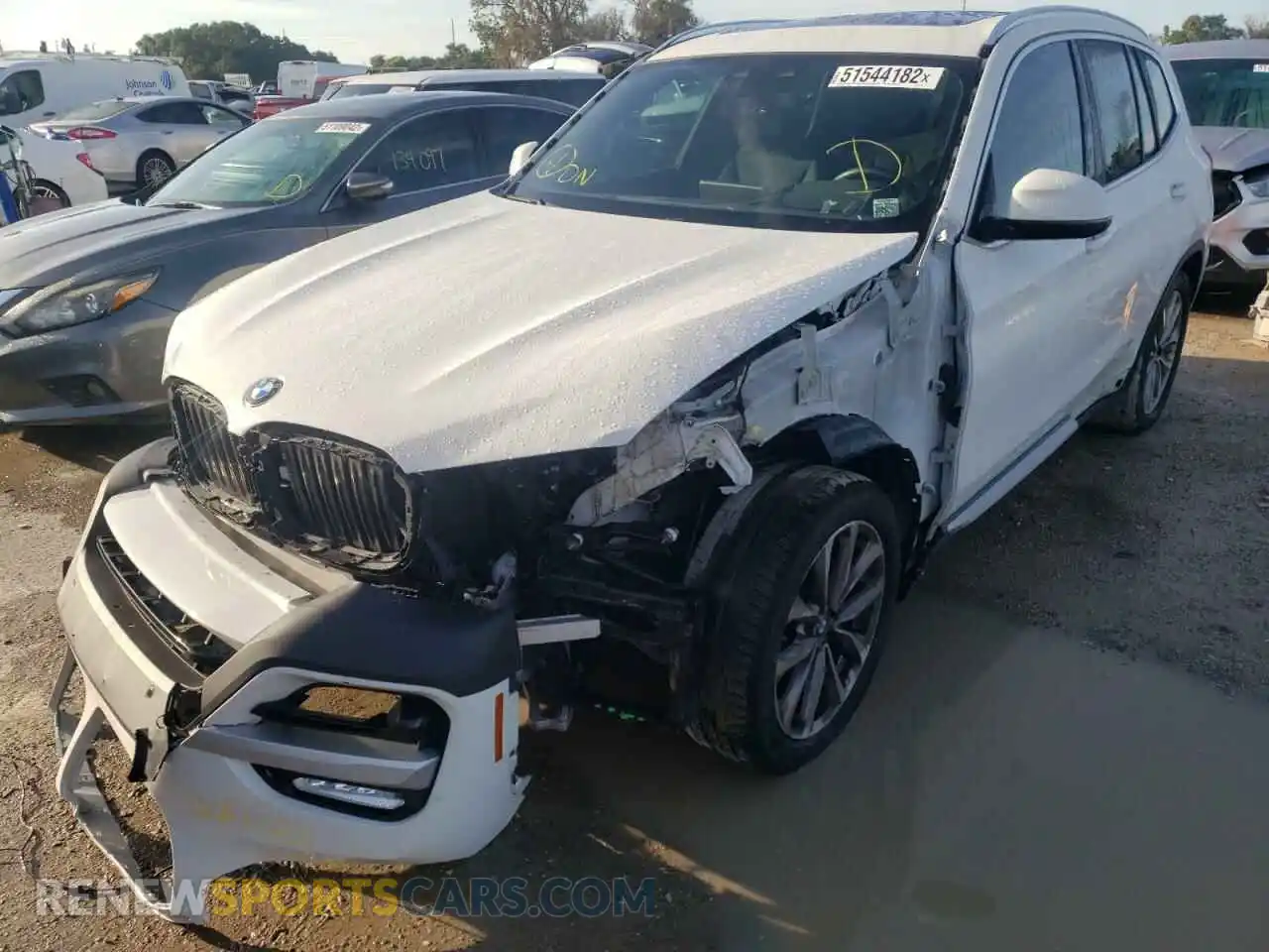 2 Photograph of a damaged car 5UXTR9C53KLP87380 BMW X3 2019