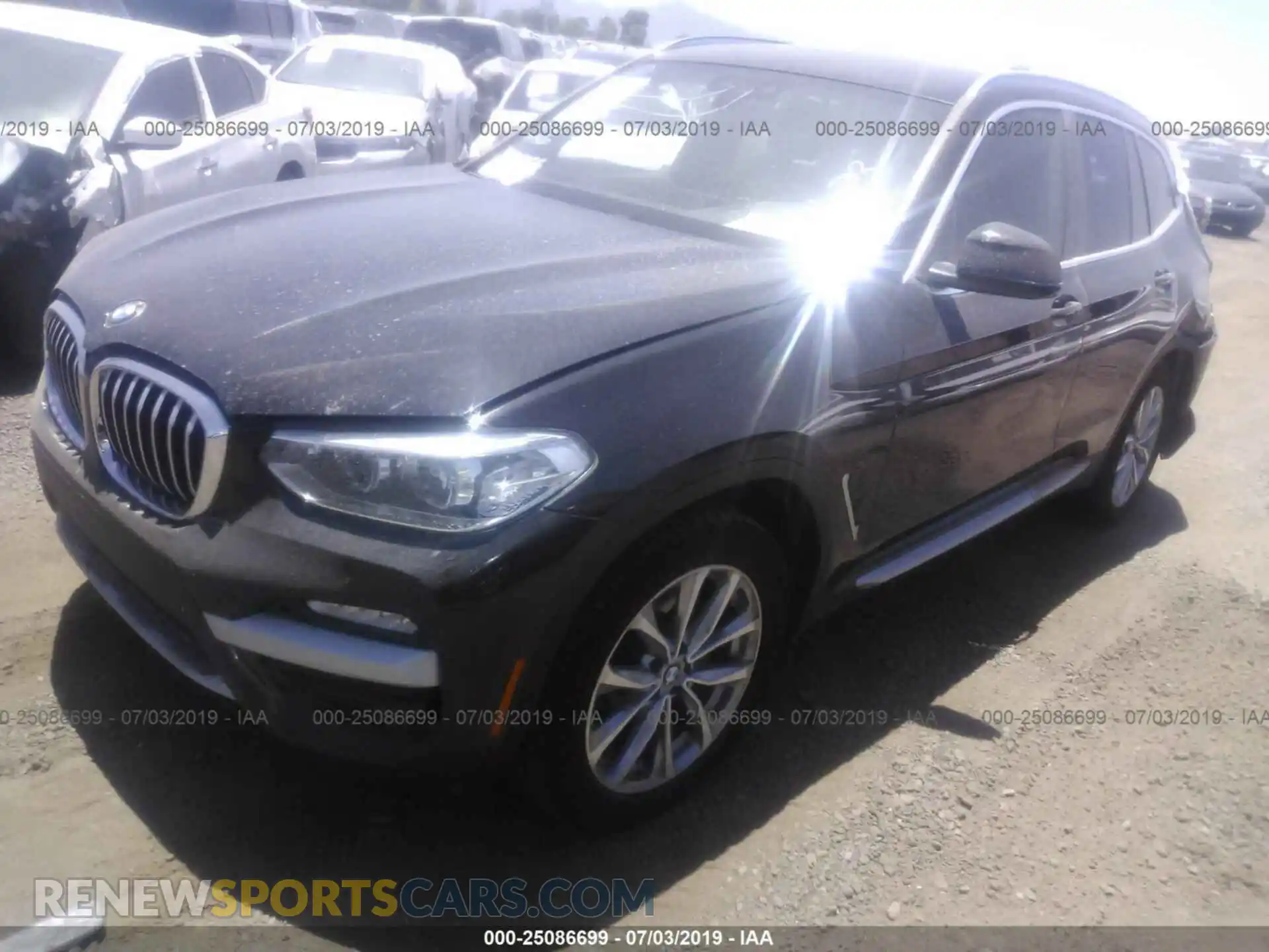 2 Photograph of a damaged car 5UXTR9C54KLD91333 BMW X3 2019