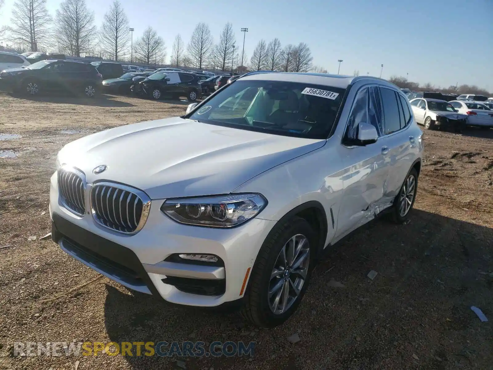 2 Photograph of a damaged car 5UXTR9C54KLD91896 BMW X3 2019