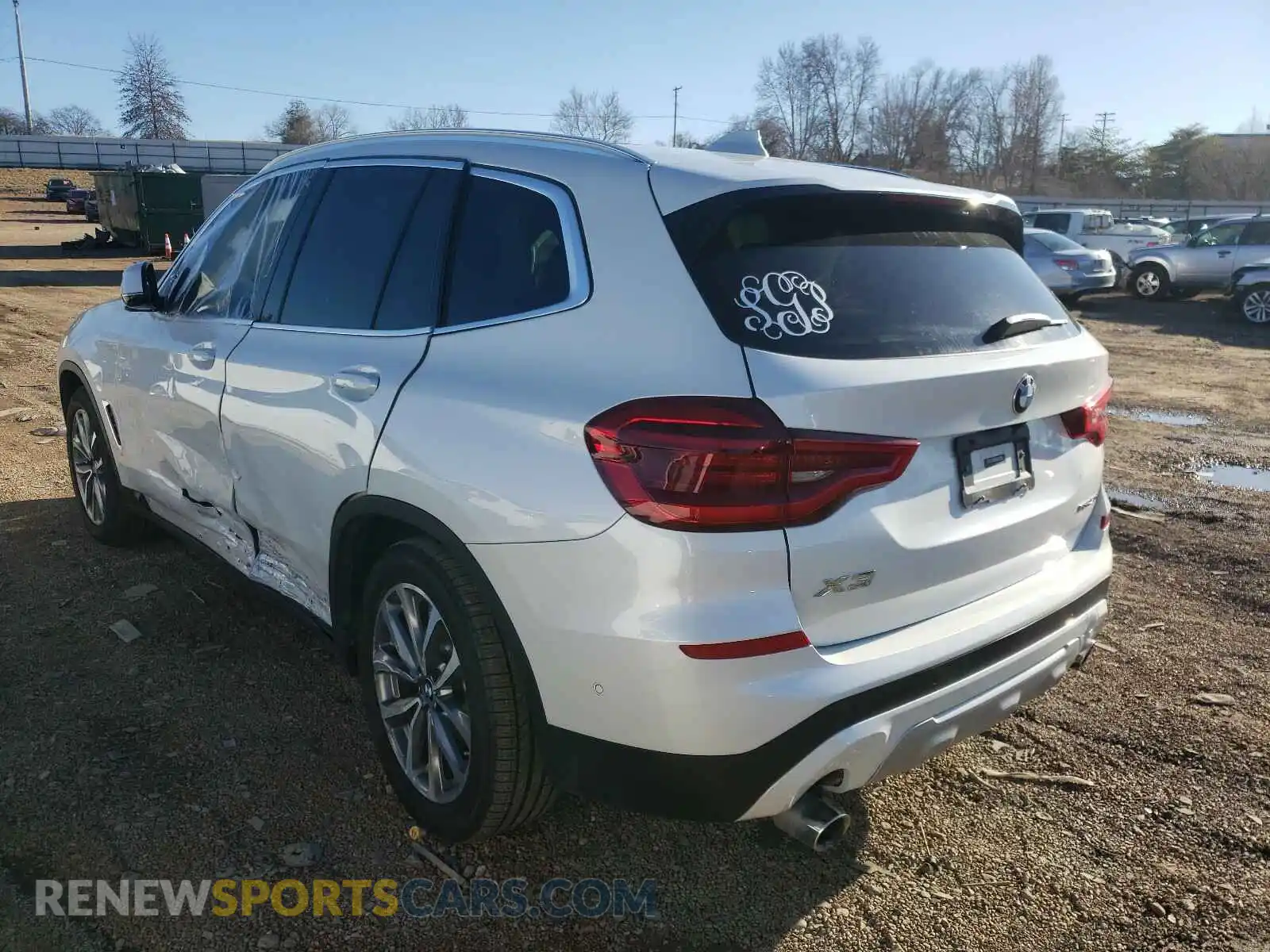 3 Photograph of a damaged car 5UXTR9C54KLD91896 BMW X3 2019