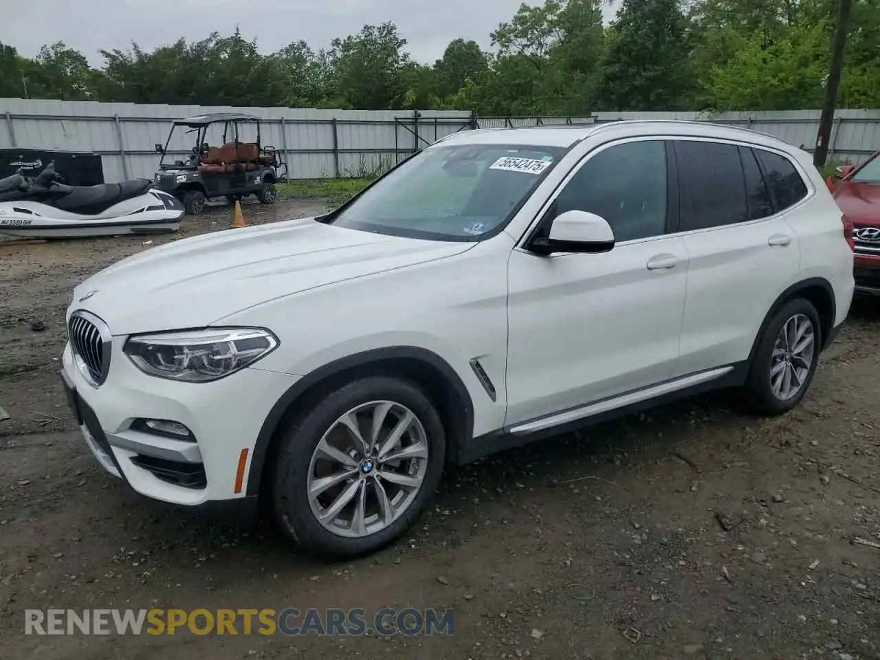 1 Photograph of a damaged car 5UXTR9C54KLD92224 BMW X3 2019