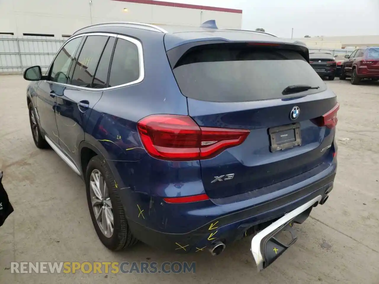 3 Photograph of a damaged car 5UXTR9C54KLD93163 BMW X3 2019