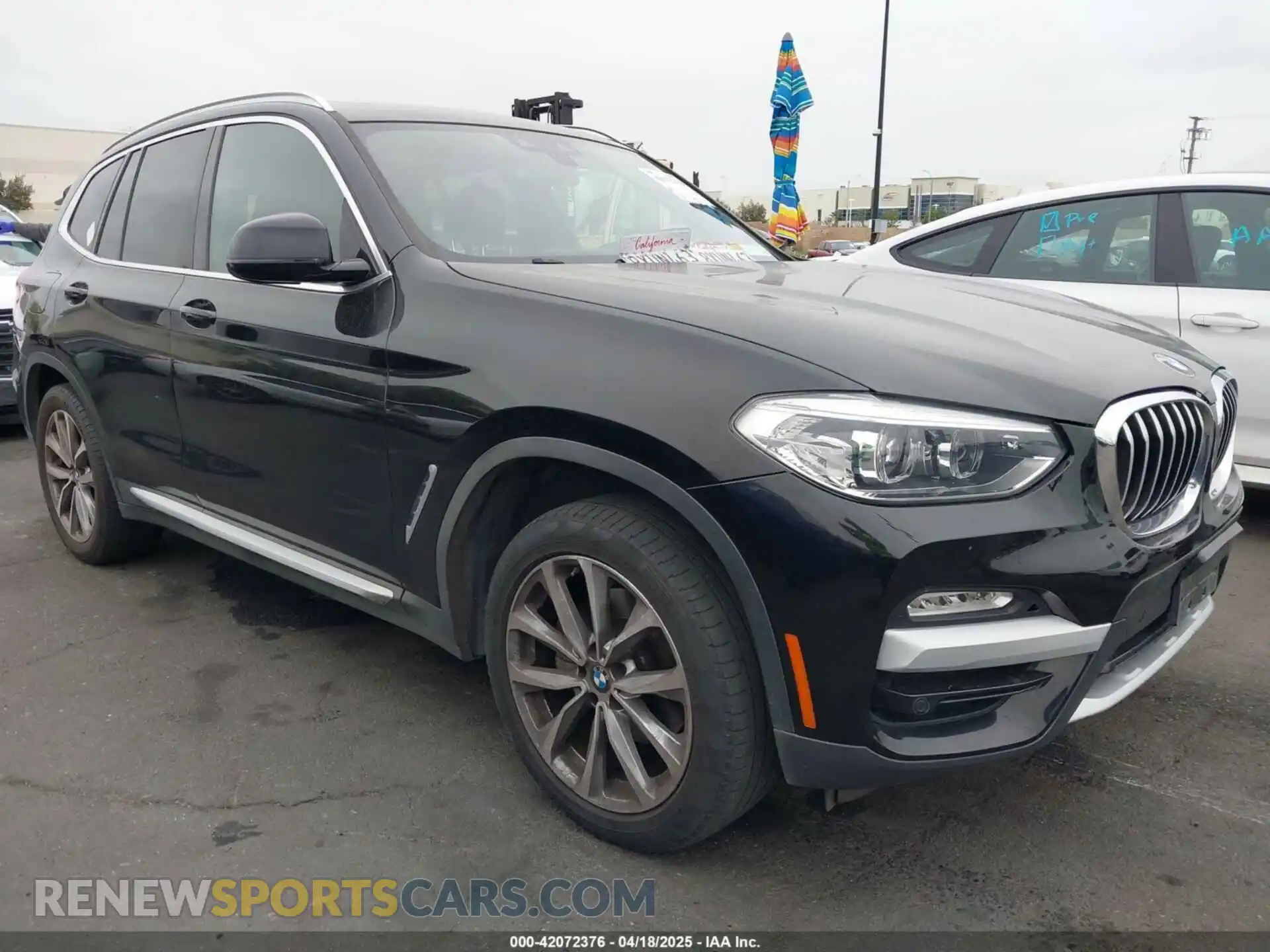 1 Photograph of a damaged car 5UXTR9C54KLD94460 BMW X3 2019