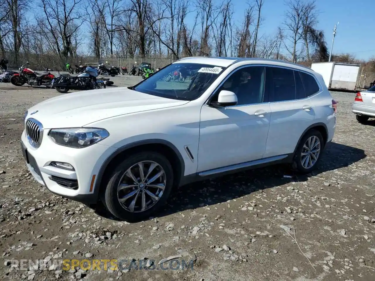 1 Photograph of a damaged car 5UXTR9C54KLD96144 BMW X3 2019