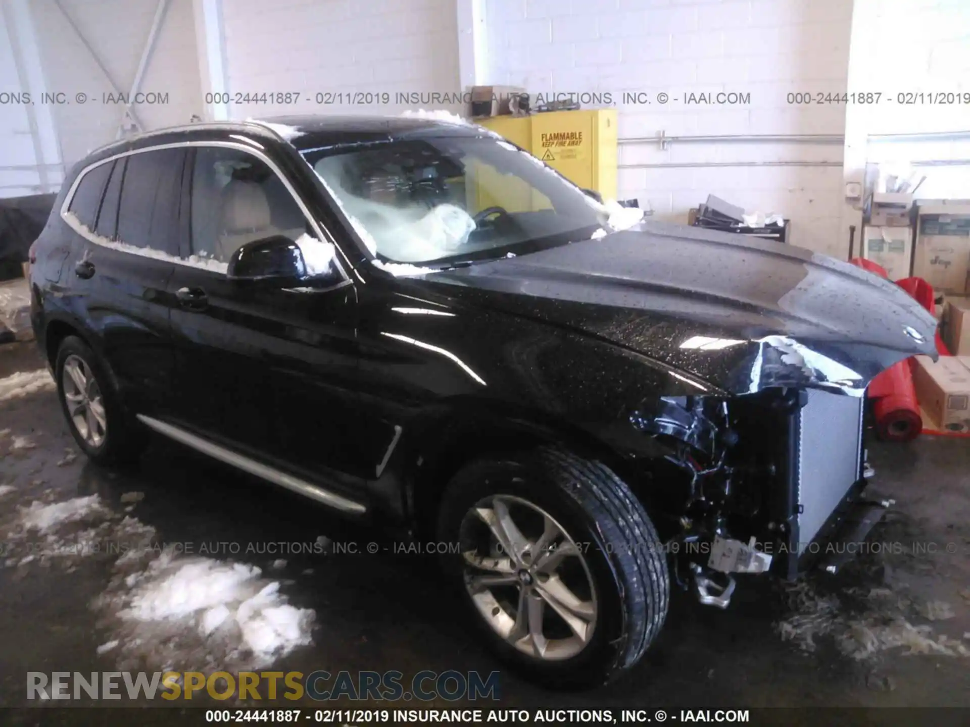 1 Photograph of a damaged car 5UXTR9C54KLD97231 BMW X3 2019