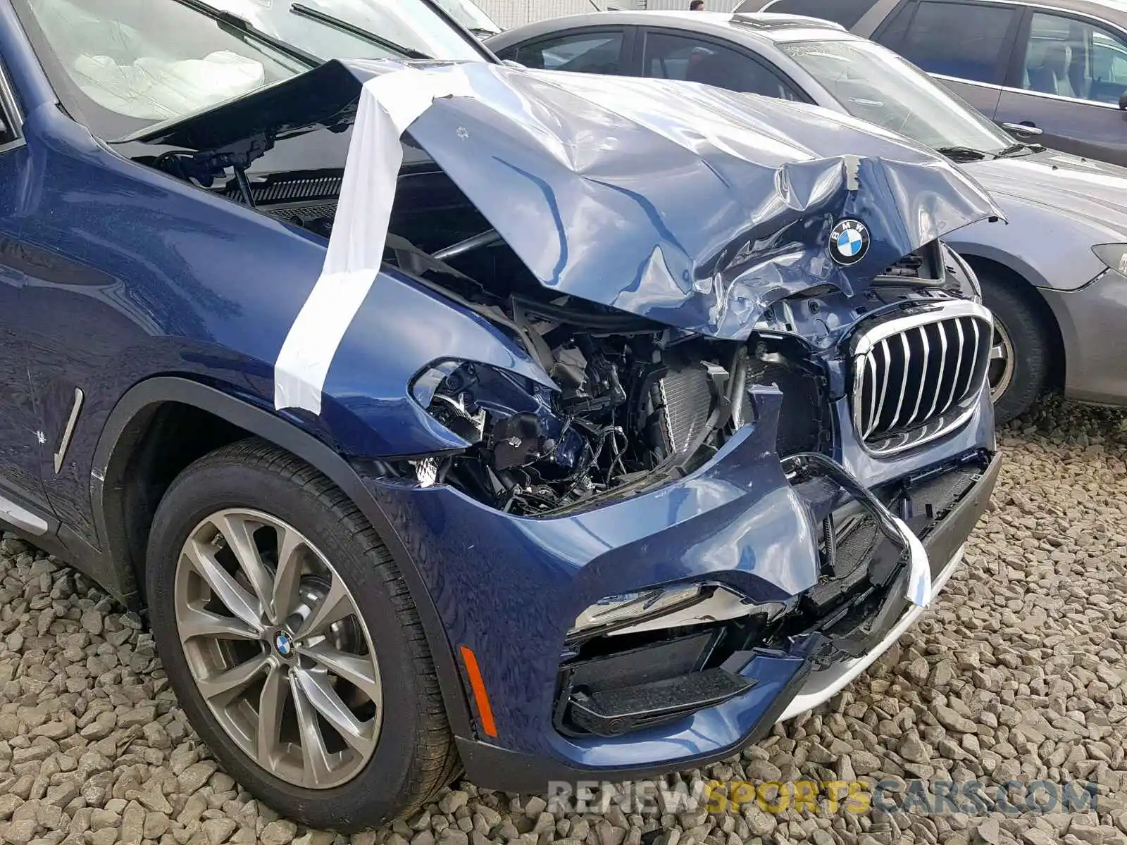 9 Photograph of a damaged car 5UXTR9C54KLD98654 BMW X3 2019