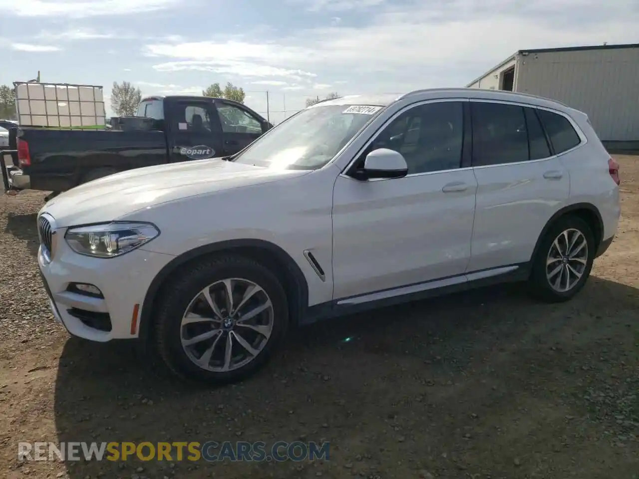 1 Photograph of a damaged car 5UXTR9C54KLP76498 BMW X3 2019