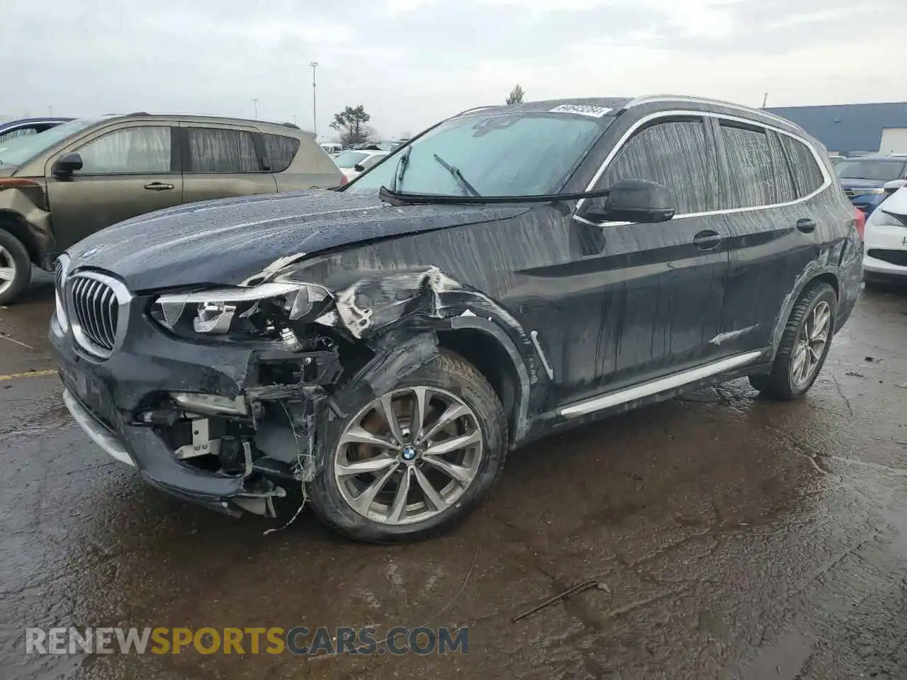 1 Photograph of a damaged car 5UXTR9C54KLP77408 BMW X3 2019