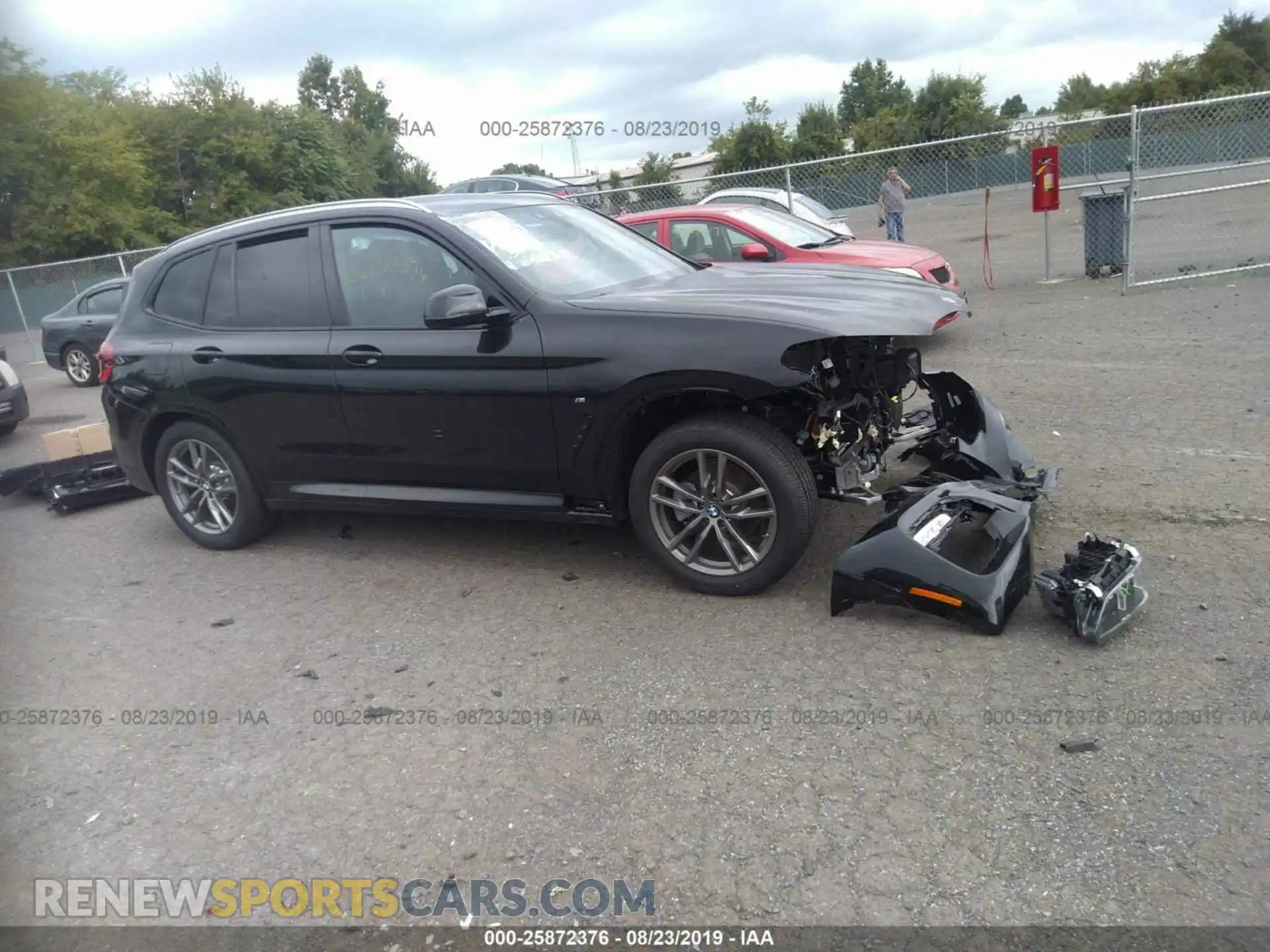 1 Photograph of a damaged car 5UXTR9C54KLP84651 BMW X3 2019