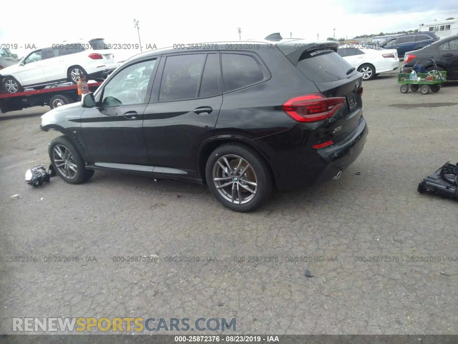 3 Photograph of a damaged car 5UXTR9C54KLP84651 BMW X3 2019