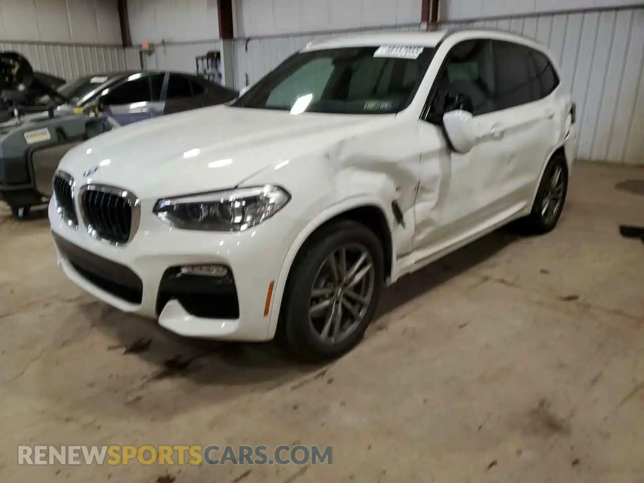 1 Photograph of a damaged car 5UXTR9C54KLP87596 BMW X3 2019