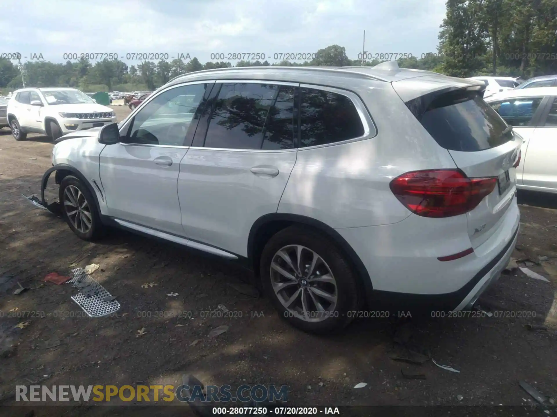 3 Photograph of a damaged car 5UXTR9C54KLP91874 BMW X3 2019