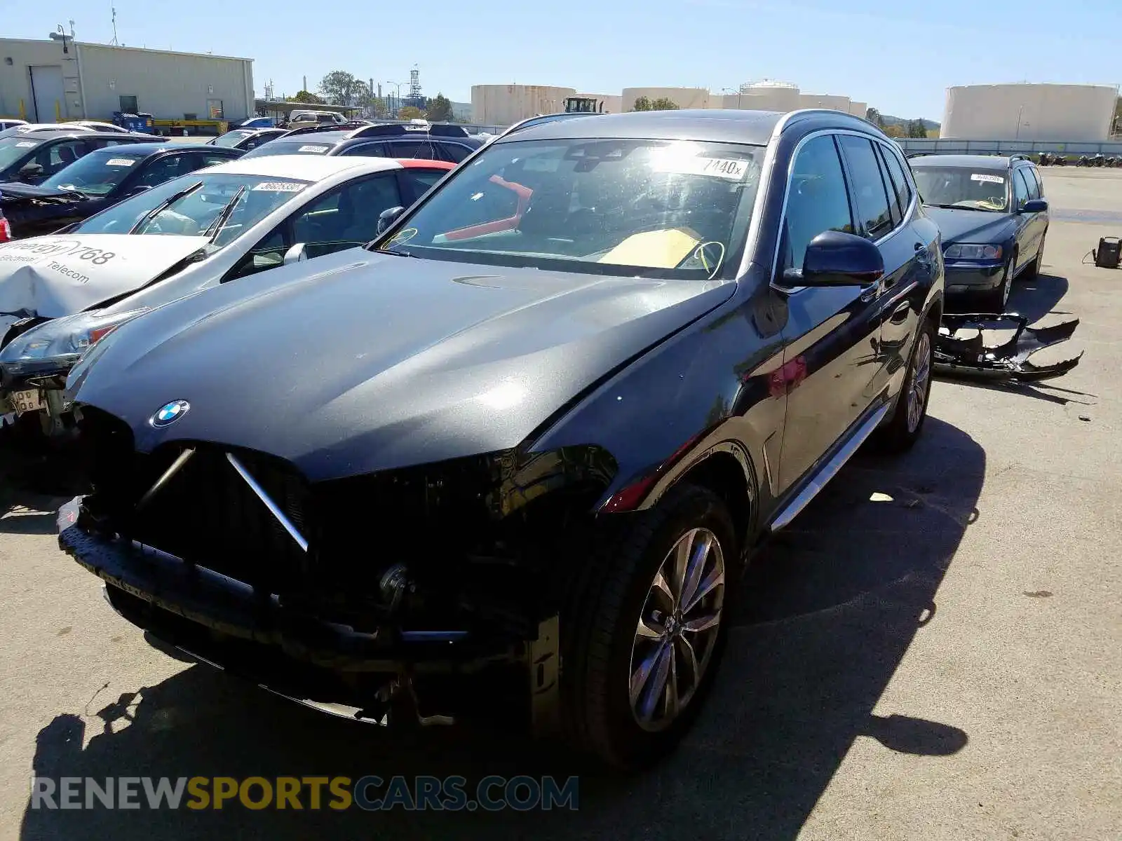 2 Photograph of a damaged car 5UXTR9C54KLR05212 BMW X3 2019