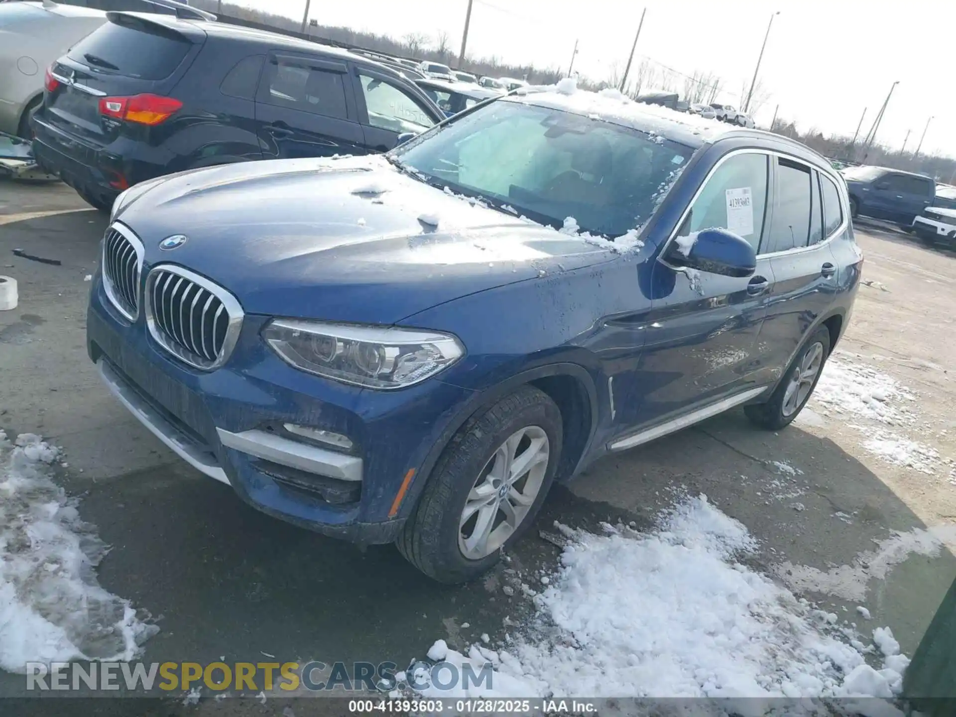 2 Photograph of a damaged car 5UXTR9C54KLR09941 BMW X3 2019
