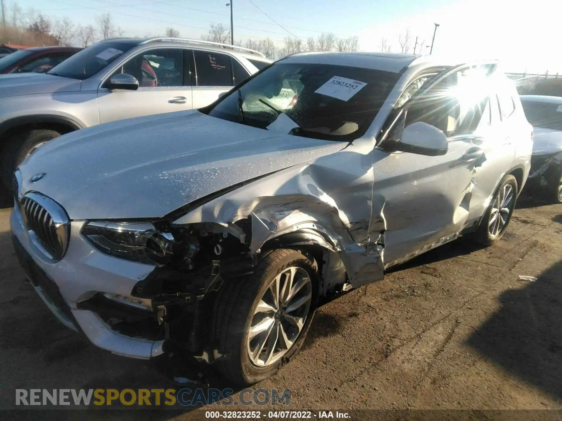 2 Photograph of a damaged car 5UXTR9C55KLD96847 BMW X3 2019