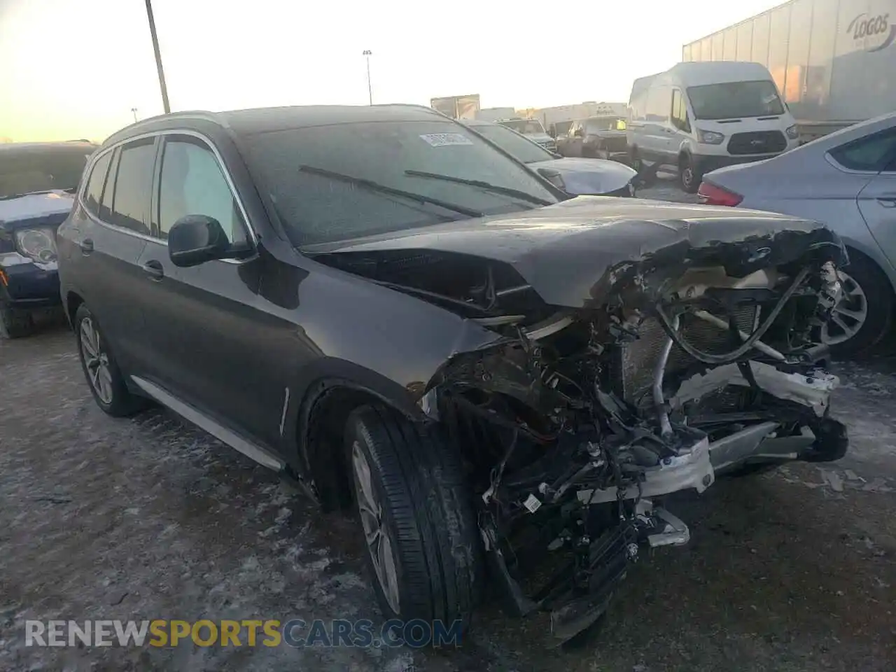 1 Photograph of a damaged car 5UXTR9C55KLE11945 BMW X3 2019