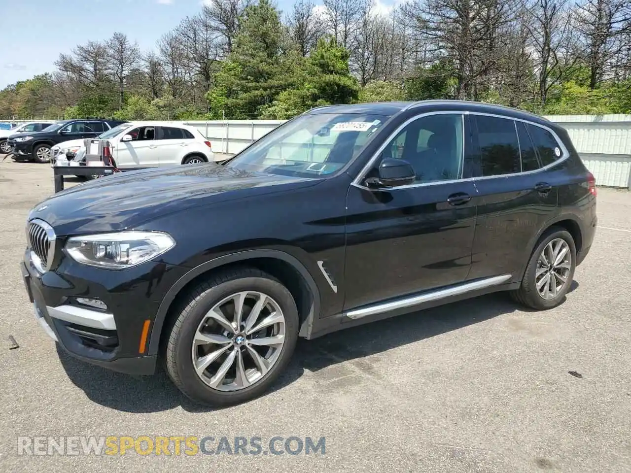 1 Photograph of a damaged car 5UXTR9C55KLE12593 BMW X3 2019