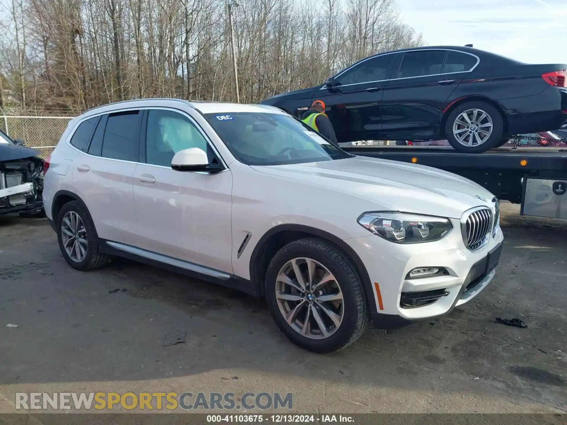 1 Photograph of a damaged car 5UXTR9C55KLE12674 BMW X3 2019