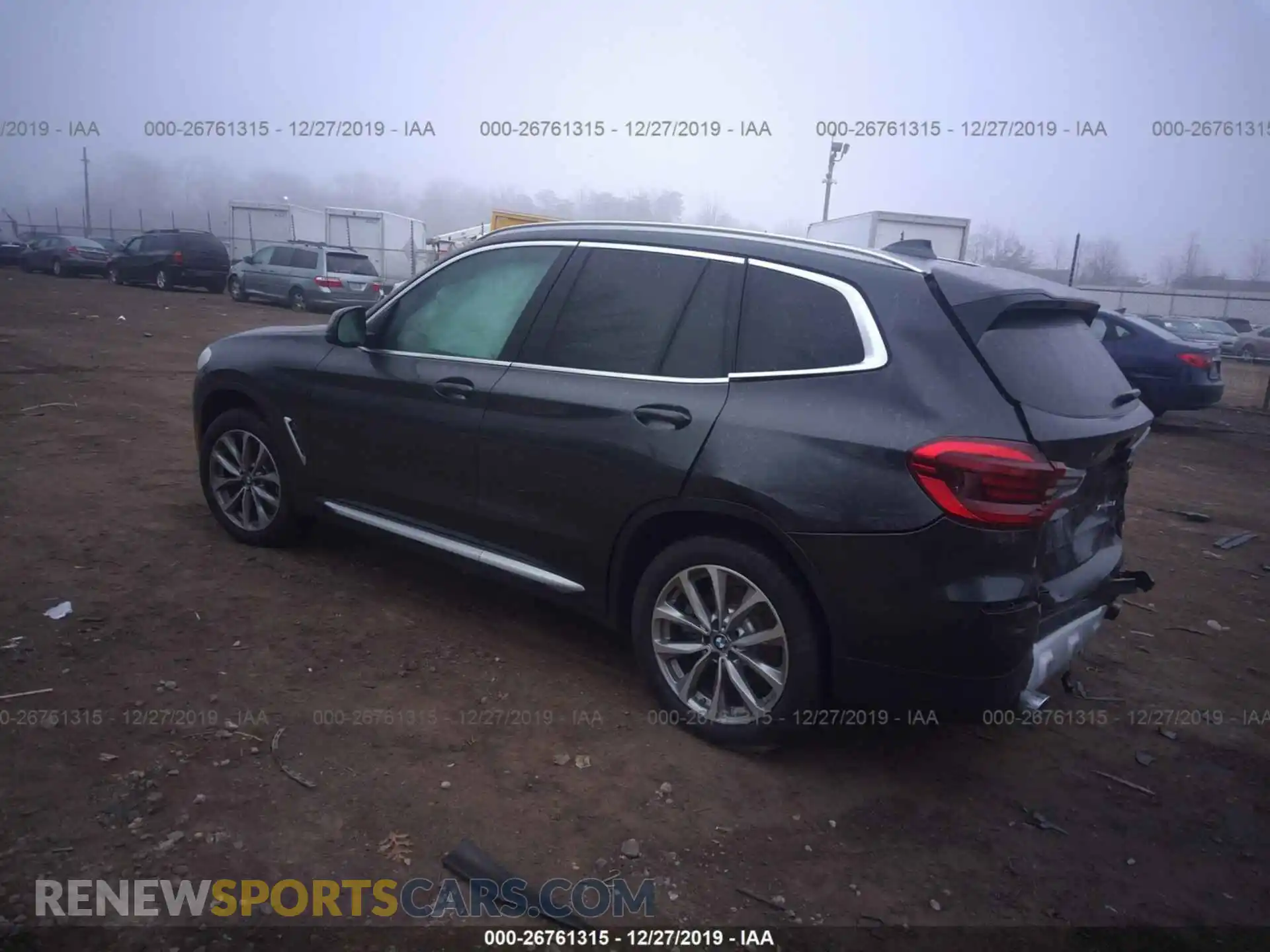 3 Photograph of a damaged car 5UXTR9C55KLE13646 BMW X3 2019