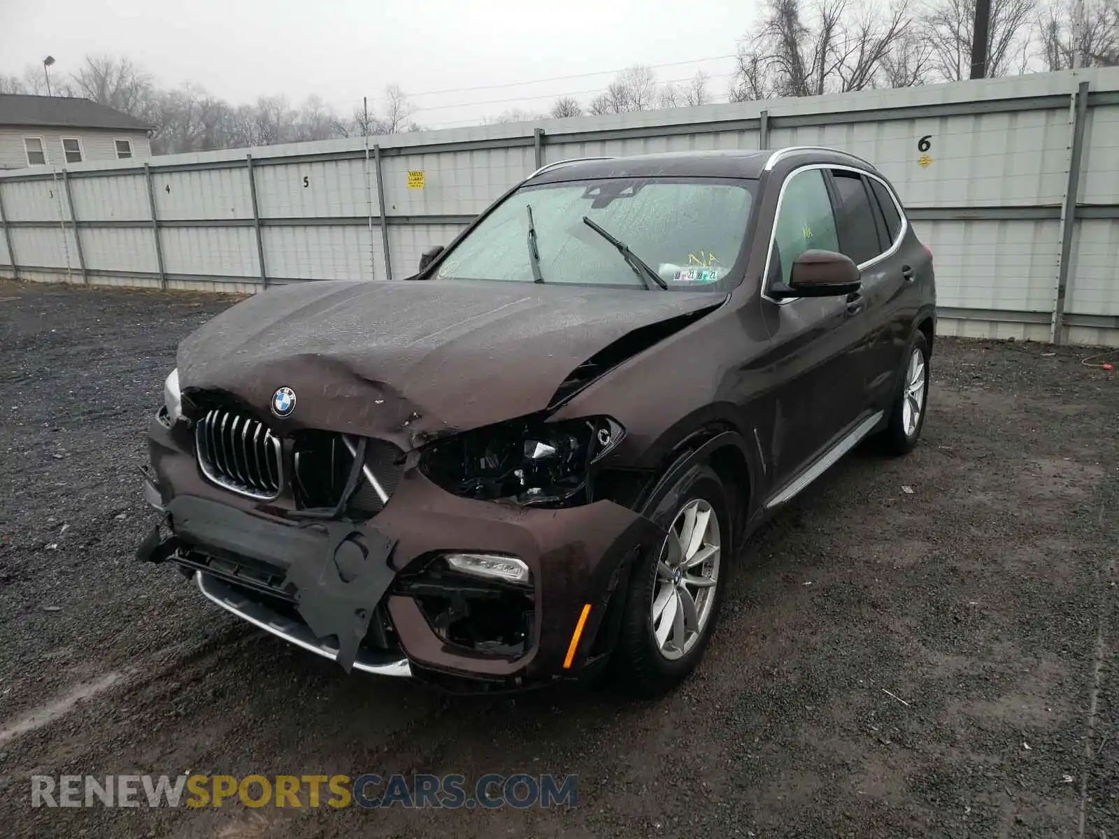 2 Photograph of a damaged car 5UXTR9C55KLE17910 BMW X3 2019