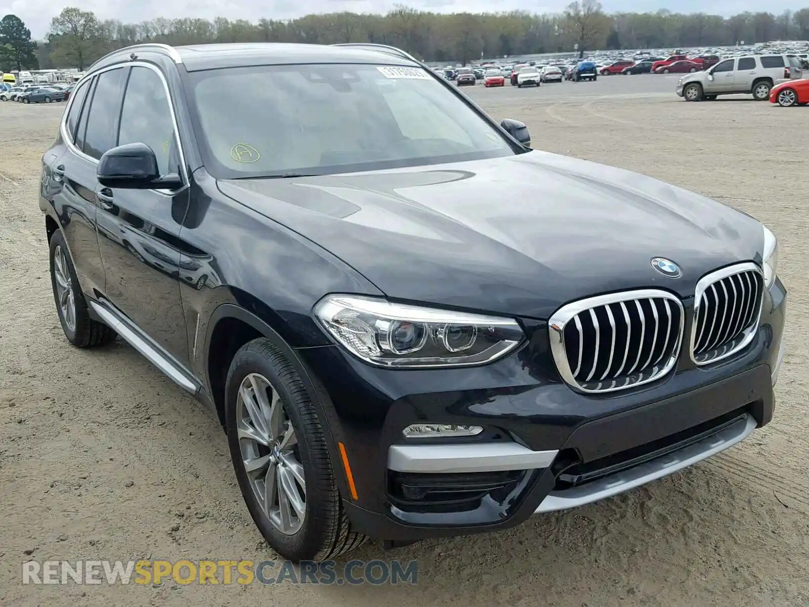 1 Photograph of a damaged car 5UXTR9C55KLP84268 BMW X3 2019