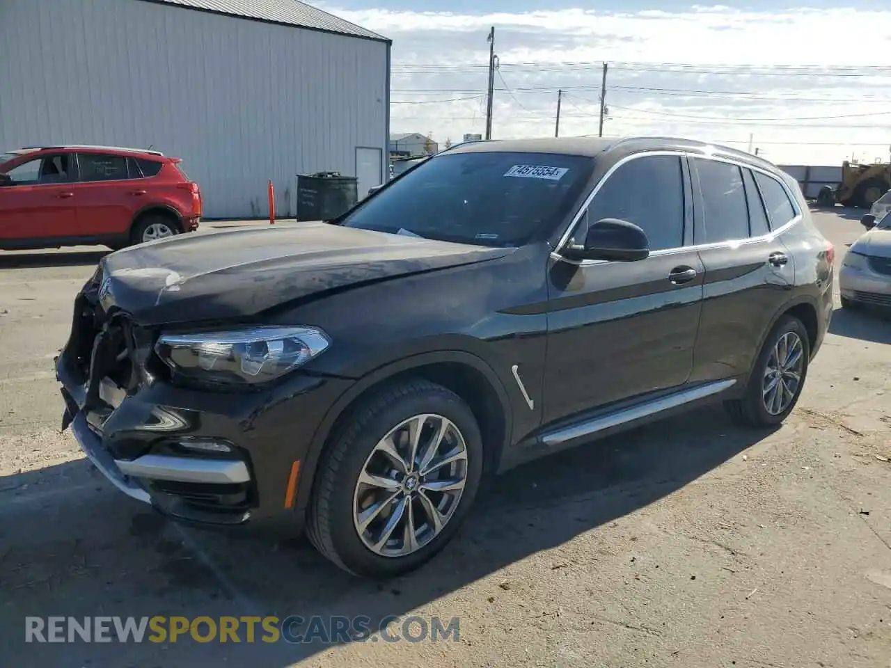 1 Photograph of a damaged car 5UXTR9C55KLP88742 BMW X3 2019