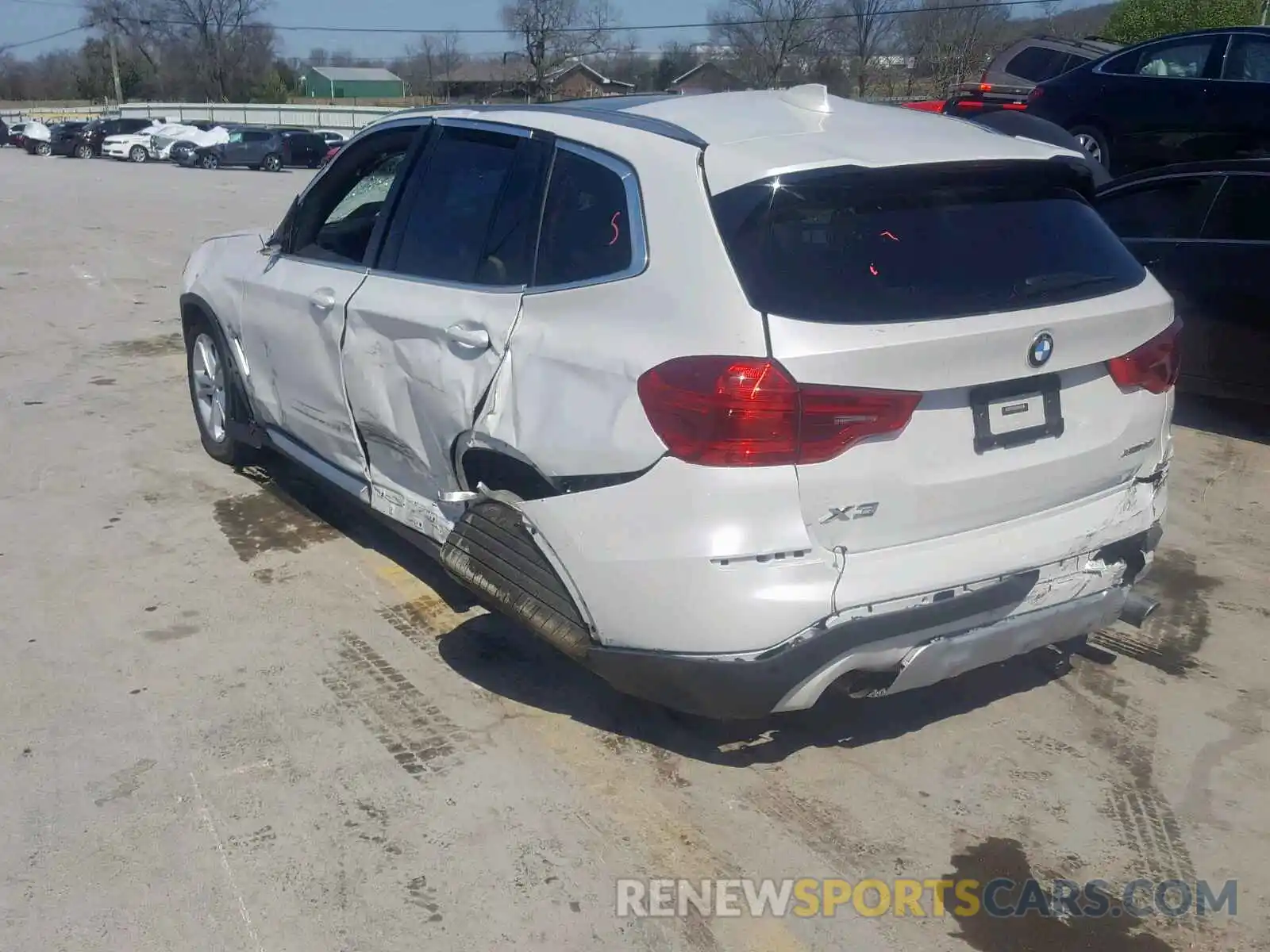 3 Photograph of a damaged car 5UXTR9C56KLD91267 BMW X3 2019