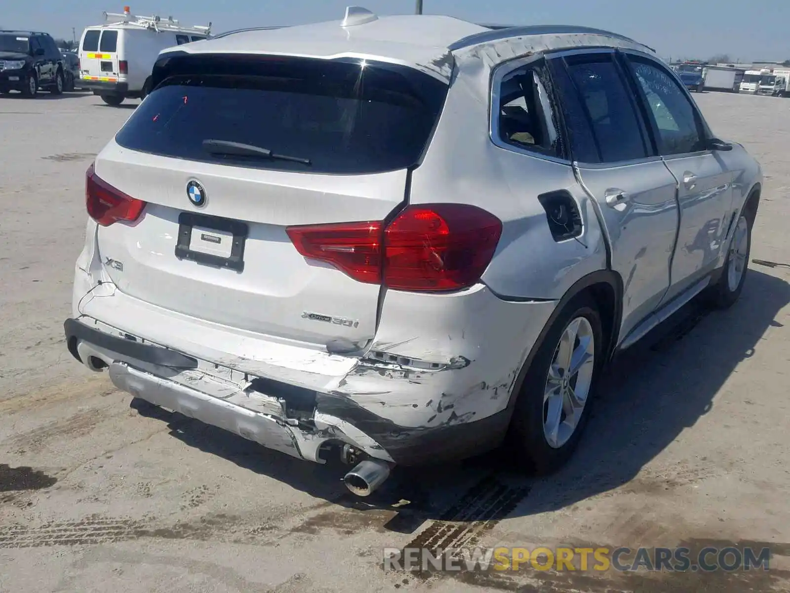 4 Photograph of a damaged car 5UXTR9C56KLD91267 BMW X3 2019