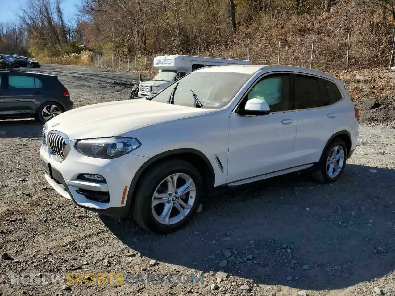 1 Photograph of a damaged car 5UXTR9C56KLD91351 BMW X3 2019