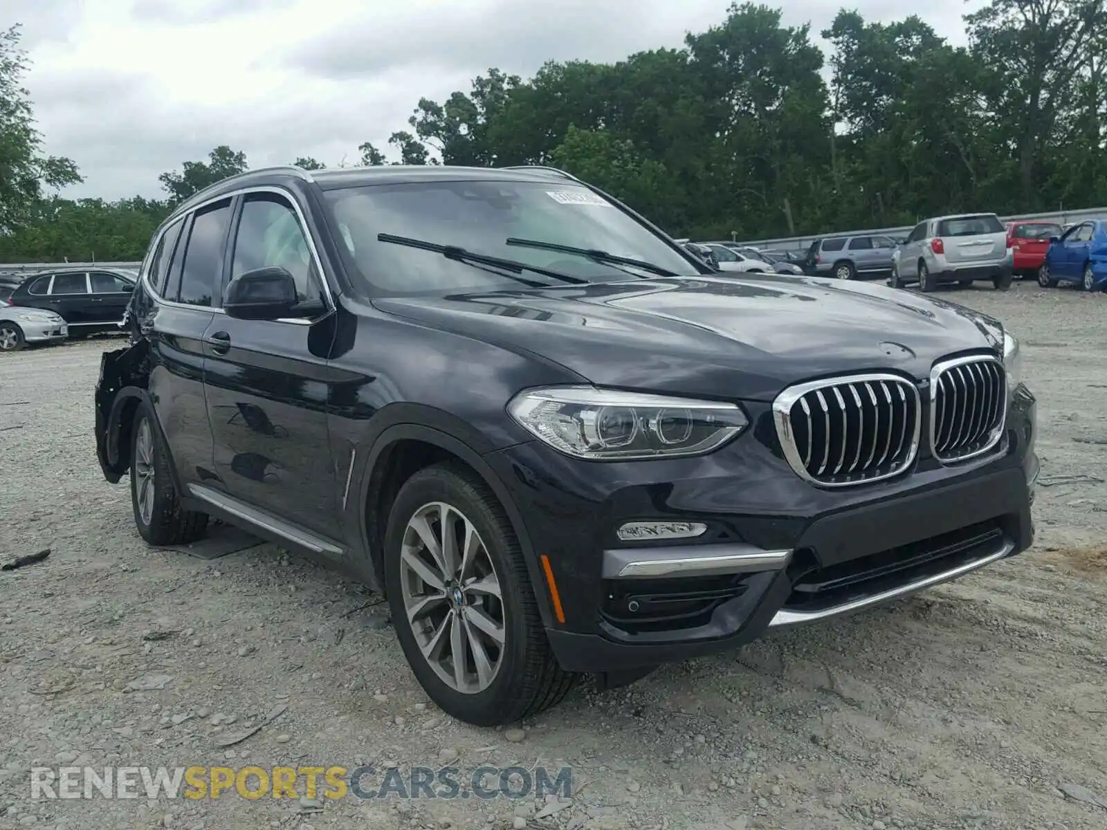 1 Photograph of a damaged car 5UXTR9C56KLD98039 BMW X3 2019