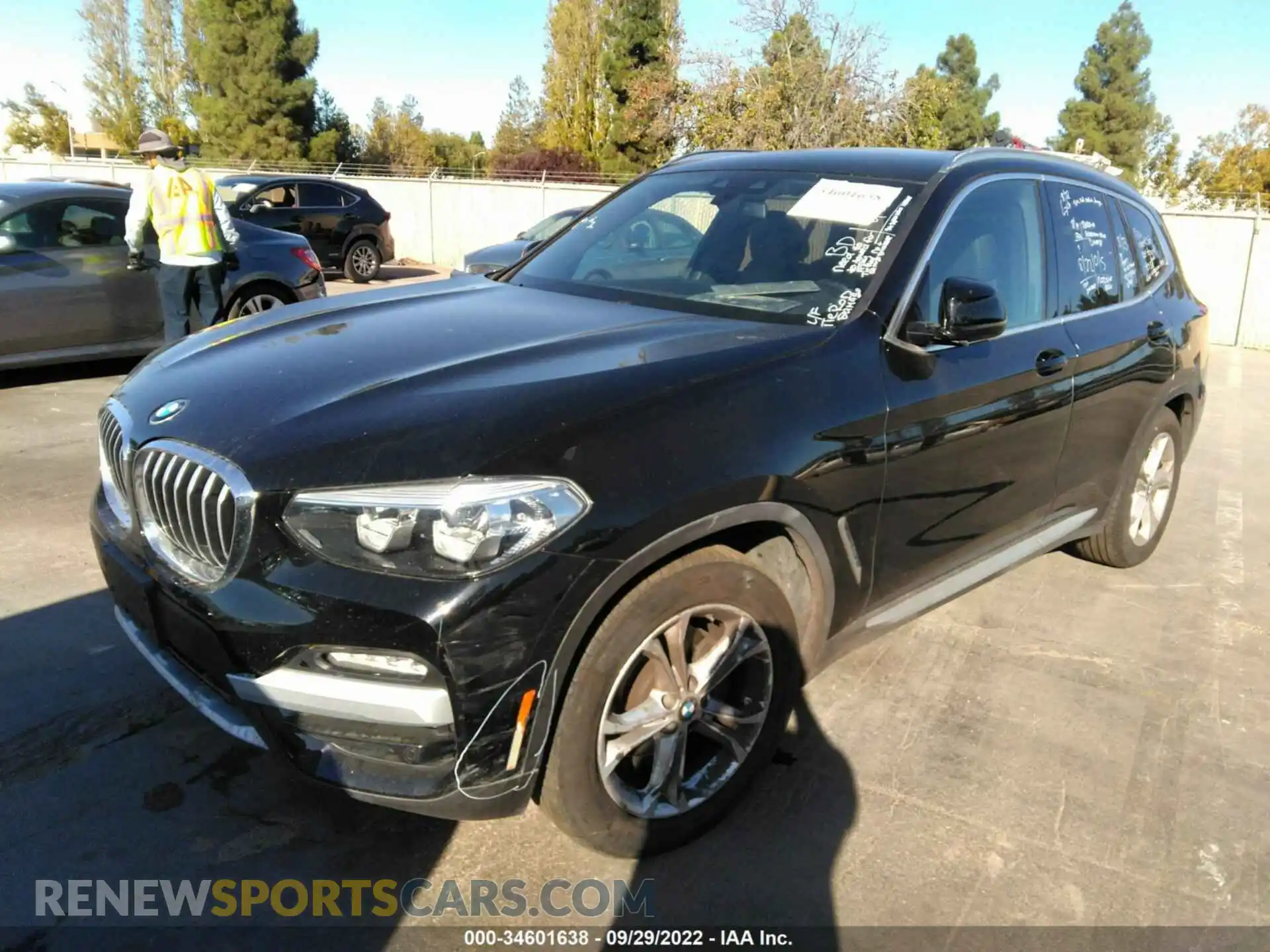 2 Photograph of a damaged car 5UXTR9C56KLE16796 BMW X3 2019