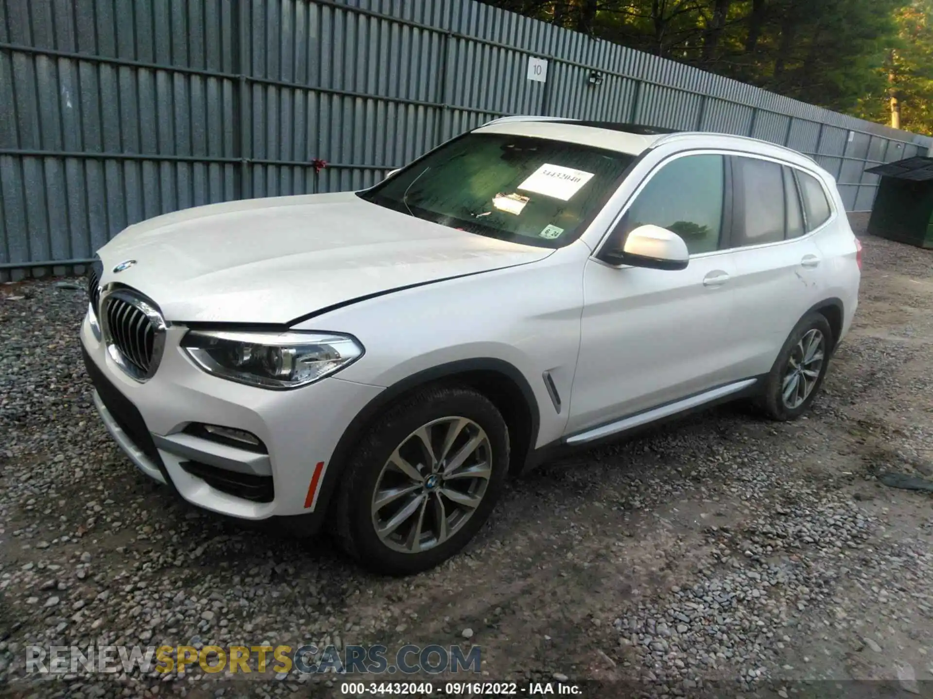 2 Photograph of a damaged car 5UXTR9C56KLP77457 BMW X3 2019