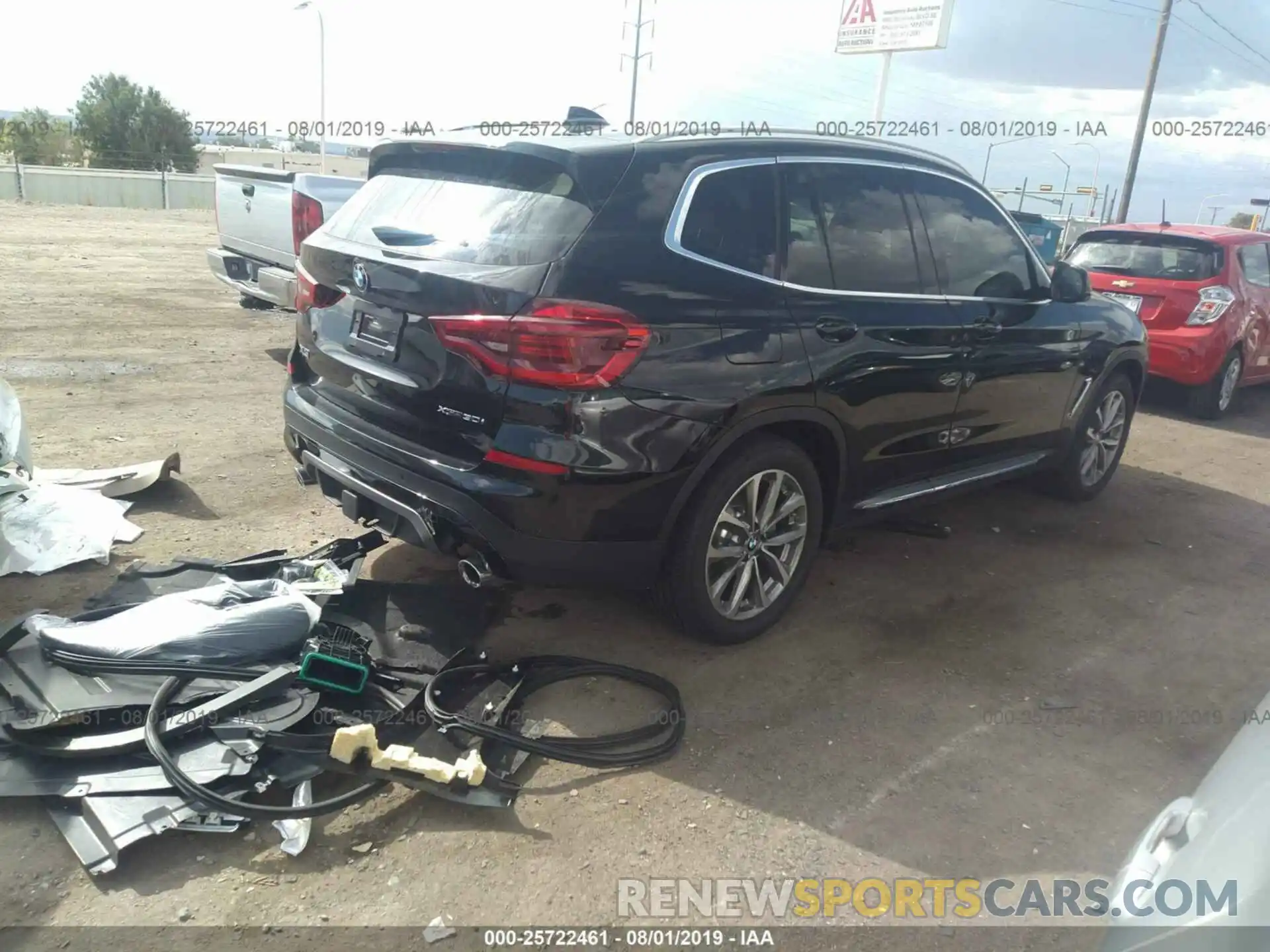 4 Photograph of a damaged car 5UXTR9C56KLP84442 BMW X3 2019