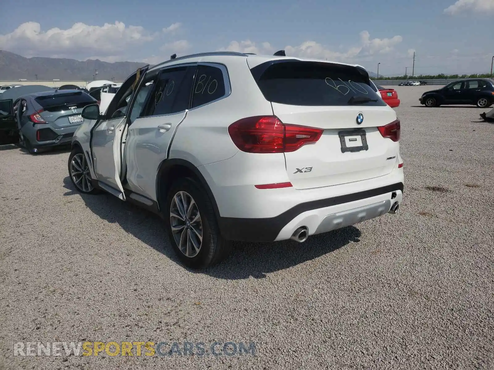 3 fotografías del automóvil dañado 5UXTR9C56KLP88149 BMW X3 2019