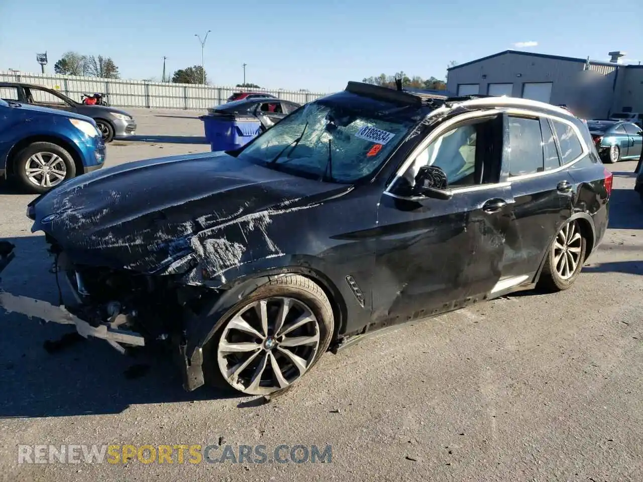 1 Фотография поврежденного автомобиля 5UXTR9C56KLP89074 BMW X3 2019